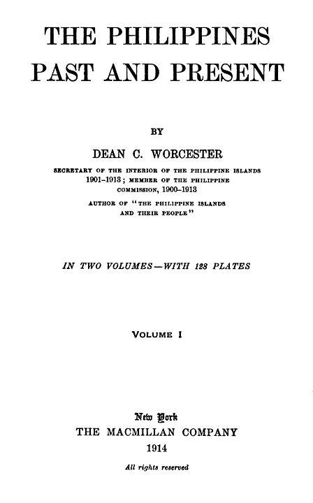 Original Title Page.