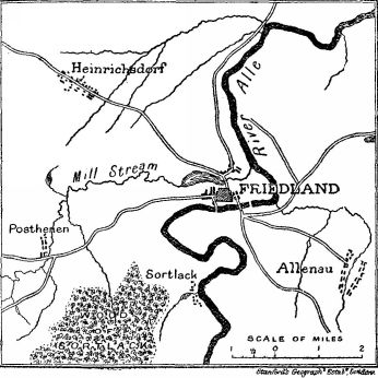 BATTLE OF FRIEDLAND