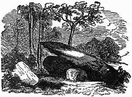 CROMLECH, AT CASTLE MARY, CLOYNE.