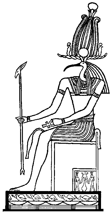 Thoth, the Scribe of the Gods.