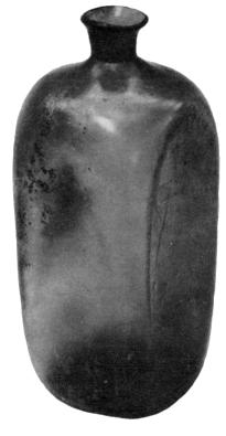 [Illustration: This Dutch gin bottle excavated at Jamestown was imported from Holland.]