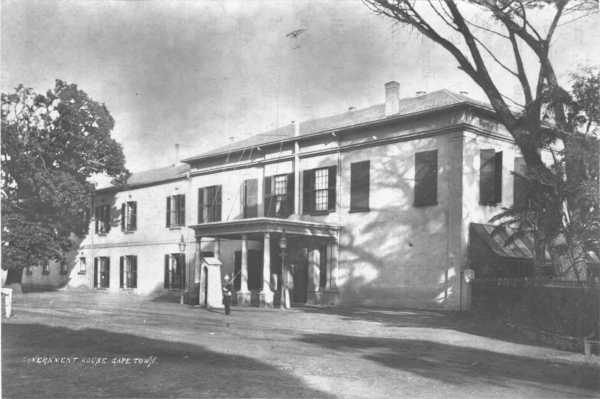 GOVERNMENT HOUSE, CAPE TOWN.