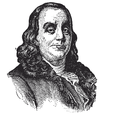 BENJAMIN FRANKLIN.