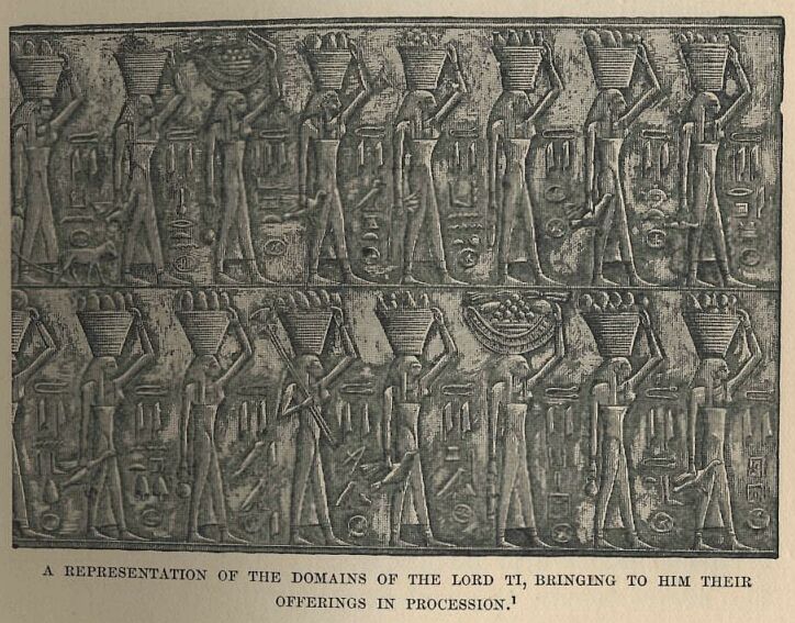 014.jpg a Representation of the Domains Of The Lord Ti, Bringing to Him Offerings in Procession 