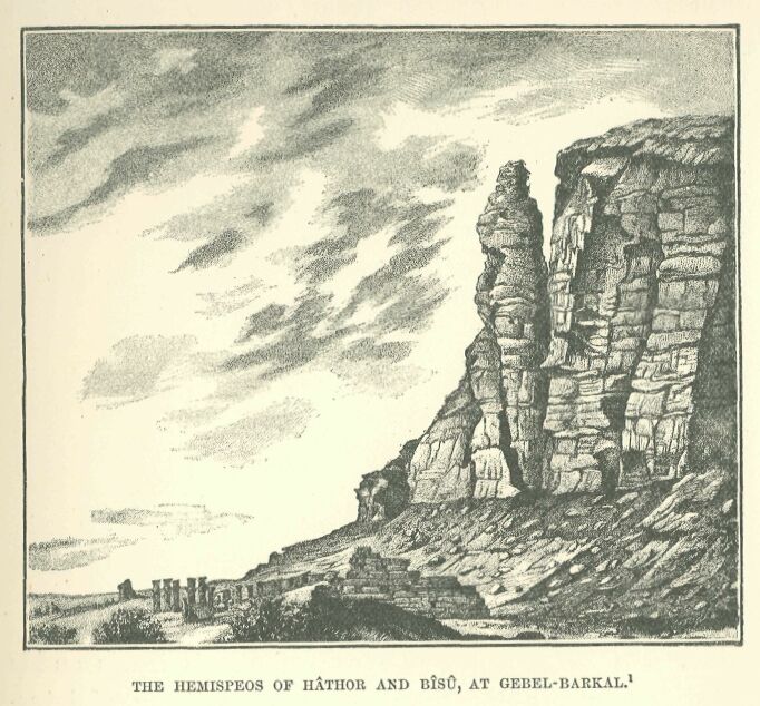 143.jpg the Hemispeos Op Hthor and Bs, At Gebel-barkal 