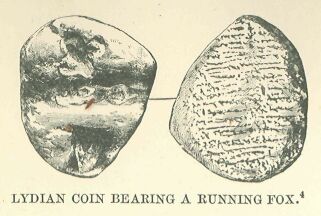 054a.jpg Lydian Coin Bearing a Running Fox 