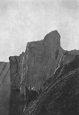 THE ICE CLIFFS OF HUBBARD GLACIER