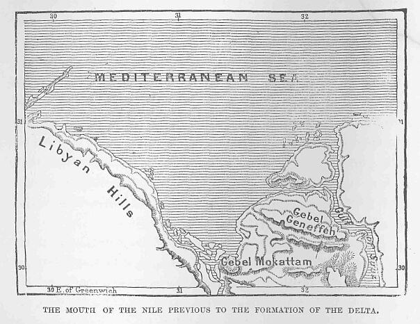 006.jpg the Mouth of The Nile Previous to The Formation
Of the Delta. 
