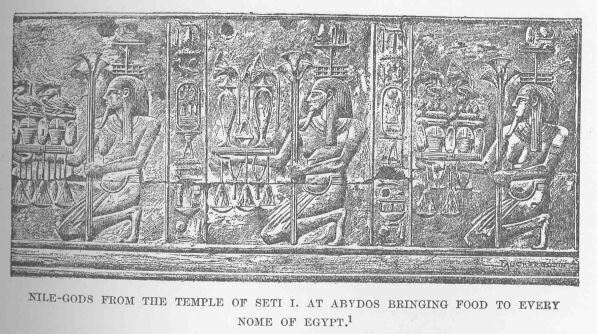 051.jpg Nile Gods from the Temple of Seti I. At Abydos
Bringing Food to Every Nome of Egypt. 1 
