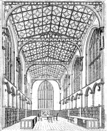 THE CHAPTER HOUSE (FROM BRITTON'S 'EXETER', 1826).