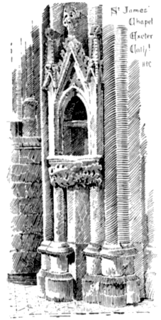 ST. JAMES' CHAPEL (DRAWN BY H.P. CLIFFORD).