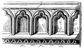 Parapet, Salisbury Cathedral.