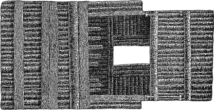 ceiling plan of Shupaulovi kiva