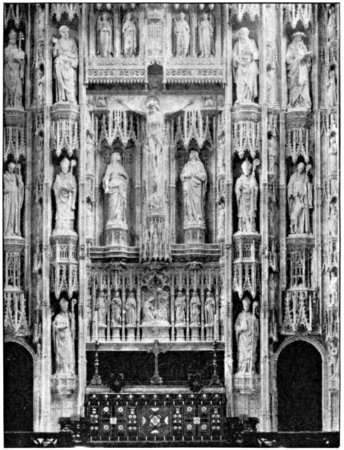 THE ALTAR AND REREDOS.