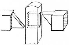 Fig. 144.—Joint for Fencing.