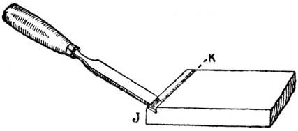 Fig. 320.—Channelling the Alternate Piece.