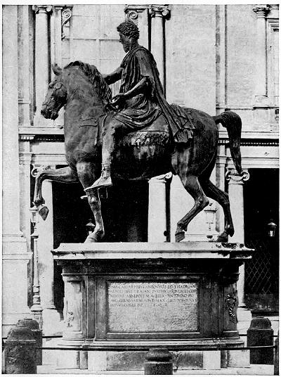 EQUESTRIAN STATUE OF MARCUS AURELIUS.