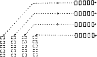 1. Battalion right, 2. MARCH, 3. Battalion, 4. HALT.