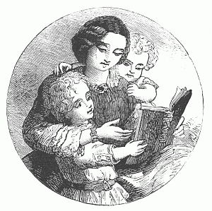 Mamma reading