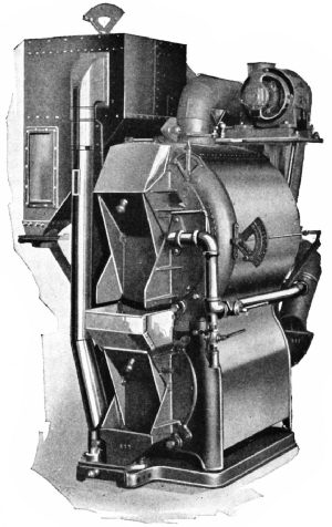 Lambert Junior Gas Roasting, Cooling, and Stoning Outfit for Retail Stores (Capacity fifty pounds)