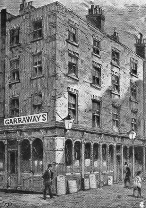 Garraway's Coffee House in 'Change Alley