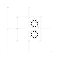 Diagram representing y prime m does not exist