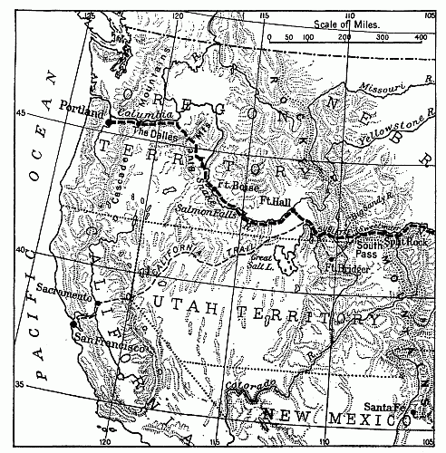 On this page and the following are shown the main trails