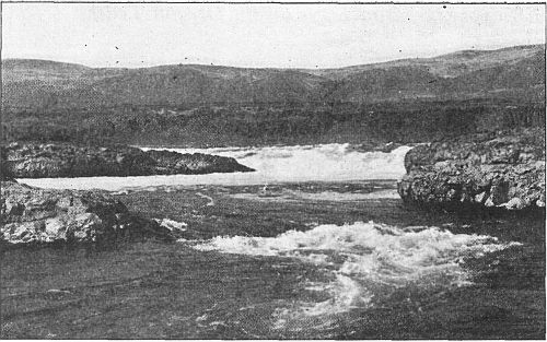 The Dalles, on the Columbia River.