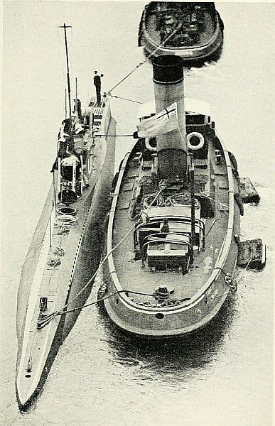 A Captive Mine-laying Submarine