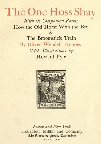 Decorative title page