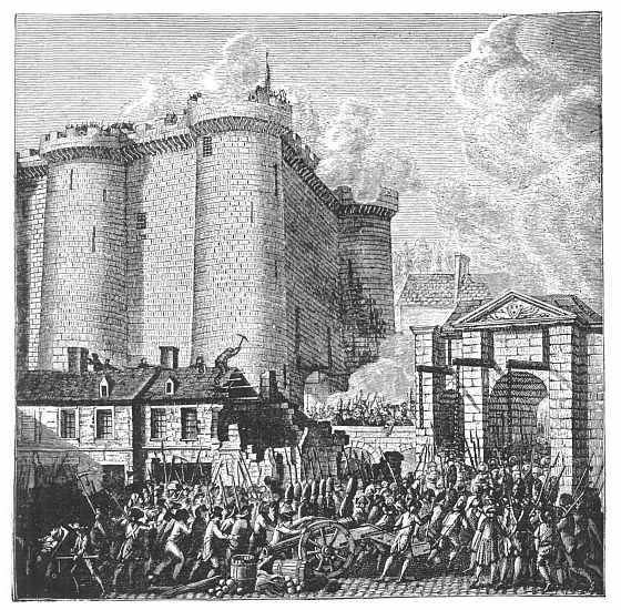 CAPTURE OF THE BASTILLE, JULY 14, 1789.