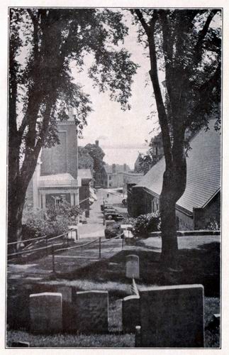 Leyden Street To-day from Burial Hill