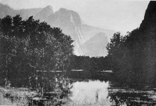 Light and shadow in Yosemite