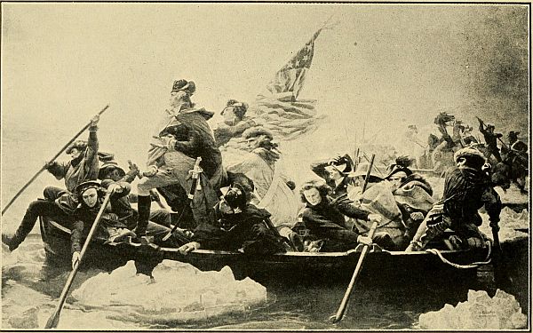 Washington Crossing the Delaware.