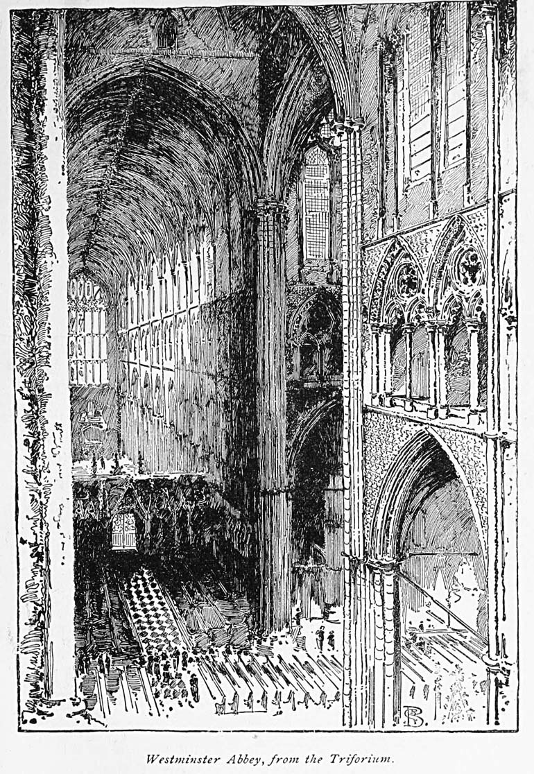 Westminster Abbey, from the Triforium.