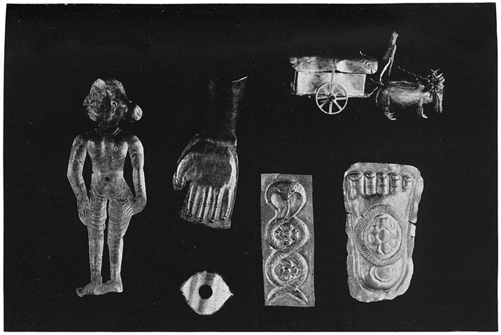 Silver Votive Offerings.