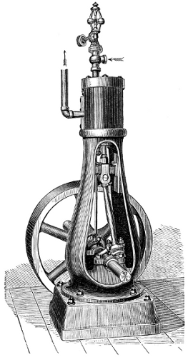 Vertical Stationary Engine