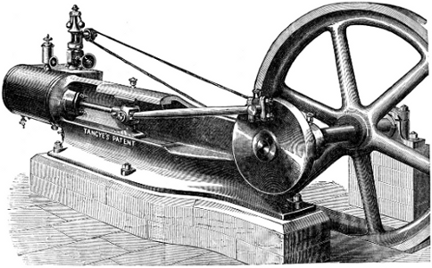 Horizontal Stationary Steam-Engine