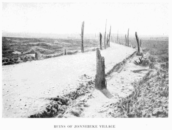 RUINS OF ZONNEBEKE VILLAGE