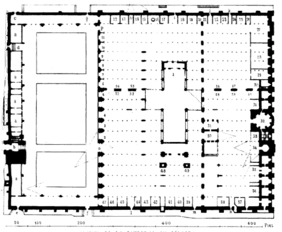 PLANTA DE LA CATEDRAL DE CRDOBA.