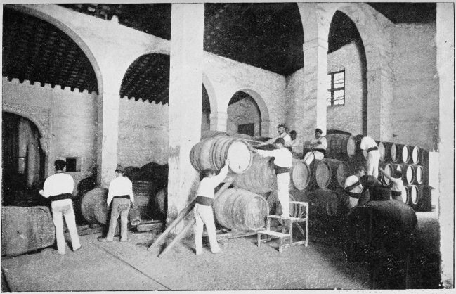 Plate XXXVII.

IN A JEREZ BODEGA.

Page 328.