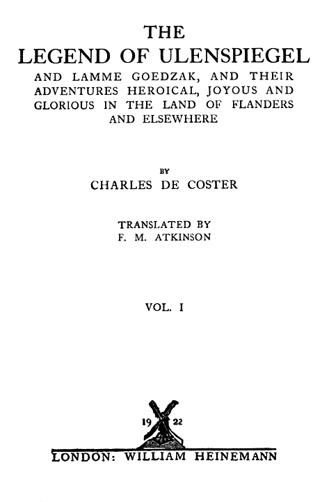 Original Title Page.