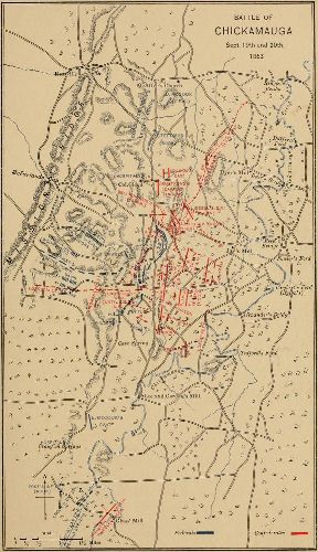 BATTLE OF CHICKAMAUGA. Sept. 19th and 20th, 1863