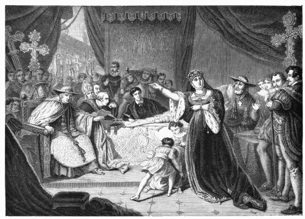 Trial of Queen Catherine. By HARLOW. A.D. 1817. In the
possession of Mrs. Morrison.