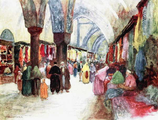 GRAND BAZAAR, STAMBOUL