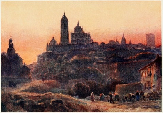 SEGOVIA AT SUNSET