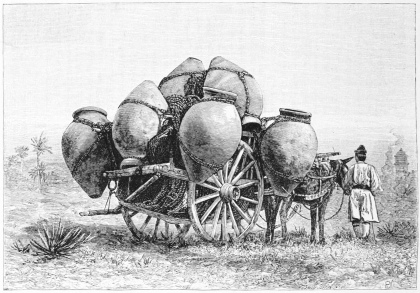 TRANSPORTATION OF POTTERY.