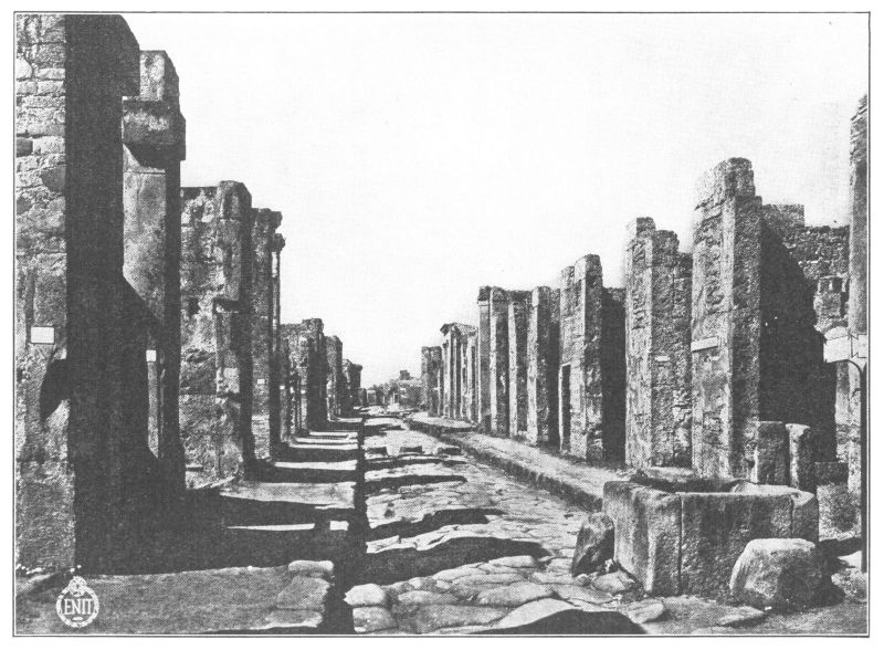 A STREET IN POMPEII