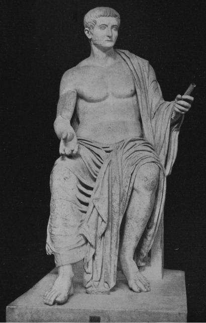 TIBERIUS CSAR (ANTIQUE SCULPTURE)