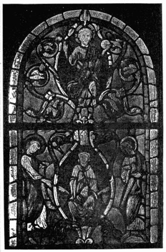 Part of Early Jesse Window